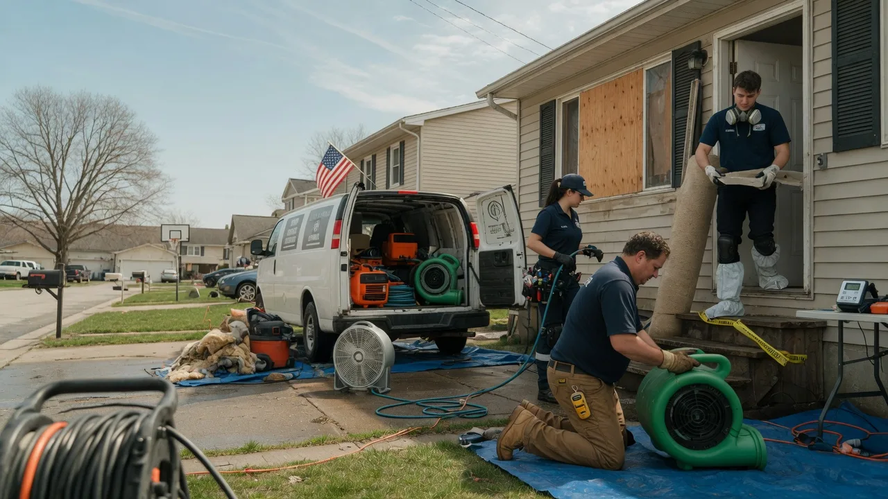 Water Damage Restoration in Mount Hope, OH near me